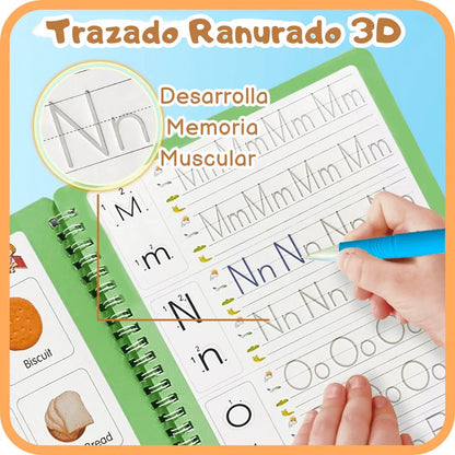 4 Cuadernos Mágicos Para Tus Peques