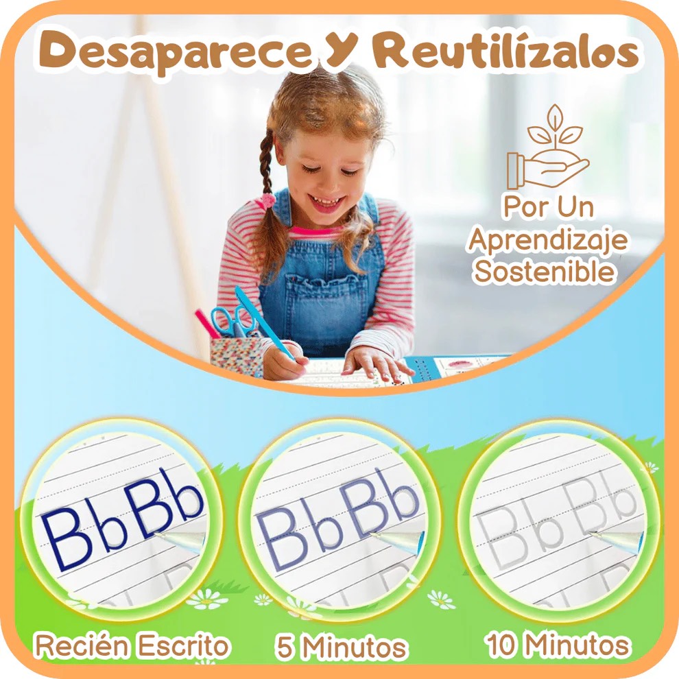 4 Cuadernos Mágicos Para Tus Peques